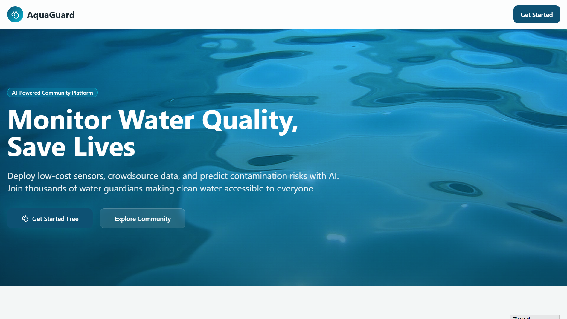 Water Sentinel AI (AquaGuard)